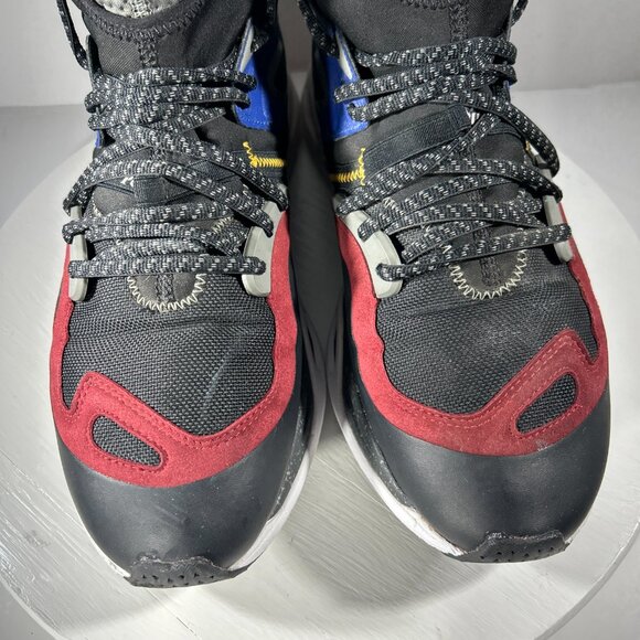 Puma TRC Blaze Mid Casual Shoes Mens Size 10.5 Black Blue Fashion Sneakers Boots - Picture 4 of 12